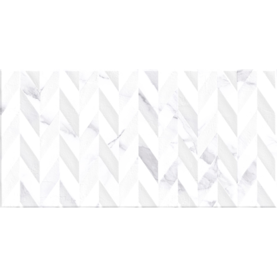 Πλακάκι τοίχου Pisa Espiga Gris 30x60 ματ με μοτίβο espiga και μαρμάρινη όψη